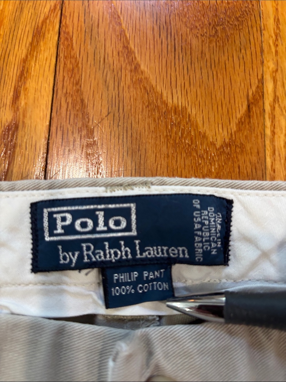 Polo by Ralph Lauren Tan Straight-Leg Chinos - Picture 2 of 5
